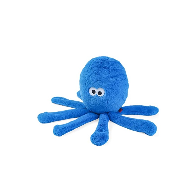 Zoon Large Octo Poochie Octopus Squeaky Plush Dog Toy