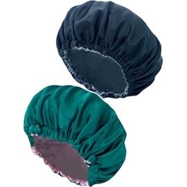 2 Pack Bonnet,Silk Bonnet,Satin Bonnet,Silk Bonnet for Sleeping,Hair Bonnet for Sleeping,Oversized Reversible Adjustable Nightcap,Satin Hair Bonnet for Sleeping，Silk Hair Bonnet，Bonnets,Hair Bonnet
