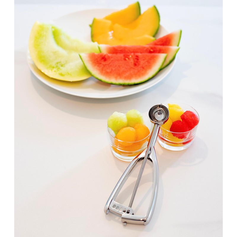 Jenaluca Mini Cookie Scoop & Melon Baller - 18/8 Stainless