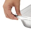 Juvale 20-Pack Half Size Aluminum Pans with Lids - 9x13