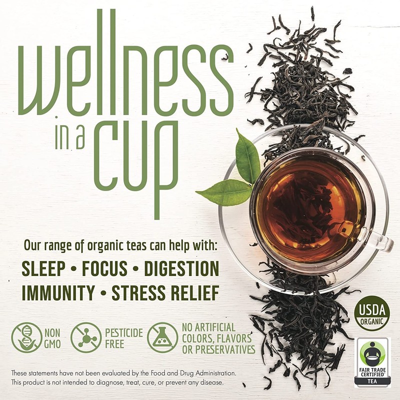 Davidson's Organics, Moringa Mint Sage, Loose Leaf Tea, 16-Ounce Bag
