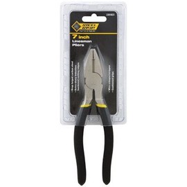 Ace Trading - General Tech Int Steel Grip Linesman Pliers 7" Drop Forged Carbon Steel