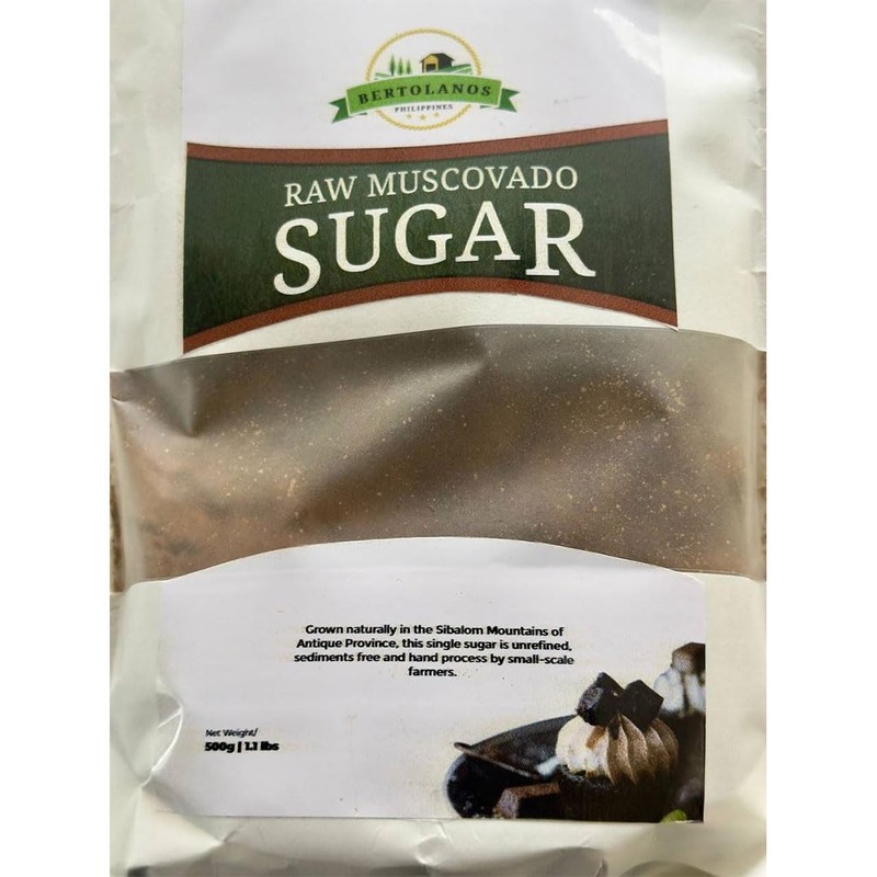 Bertolanos Raw Muscovado Sugar (500g)