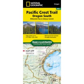 Pacific Crest Trail: Oregon South Map [Willamette Pass to Siskiyou Summit]