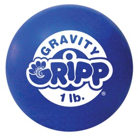 IRON GLOVES Gravity Ball, Blue, 1 lb