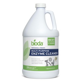 Bioda Multi-Purpose Probiotic Enzyme Cleaner and Deodorizer | Professional Strength | Trash Can Deodorizer, Pet Stains and Odors, Drains, Floors, Bathrooms, Toilets | Made in USA | 1 Gallon