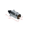 Carpoint 7-pin metal connector, for car, trailer, caravan, bicycle carrier,