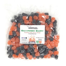YANKEETRADERS® Autumn Spice Drops, Black & Orange, 2 Pound~ FREE SHIPPING