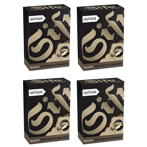 Cloetta Sisu Ruuti Pastilles 4 Pack of 80 g