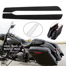 Saddlebags Skid Plates For Harley Touring 14-23 FLHR FLHX Stretched Extended Bag