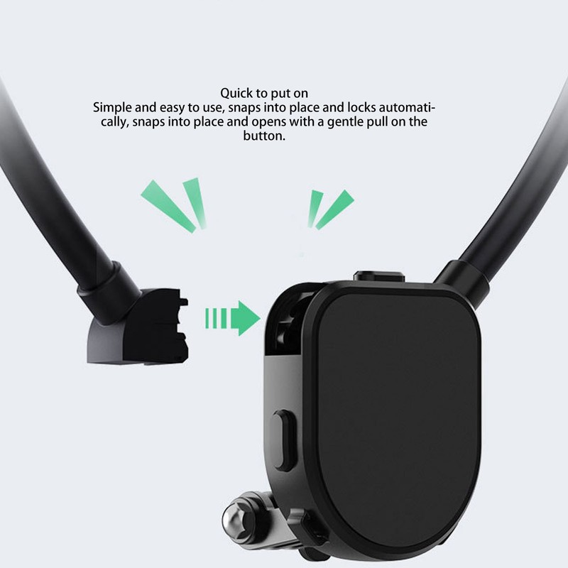 Phone Neck Holder Magnetic POV 360° Adjustable Anti Shaking Automatic