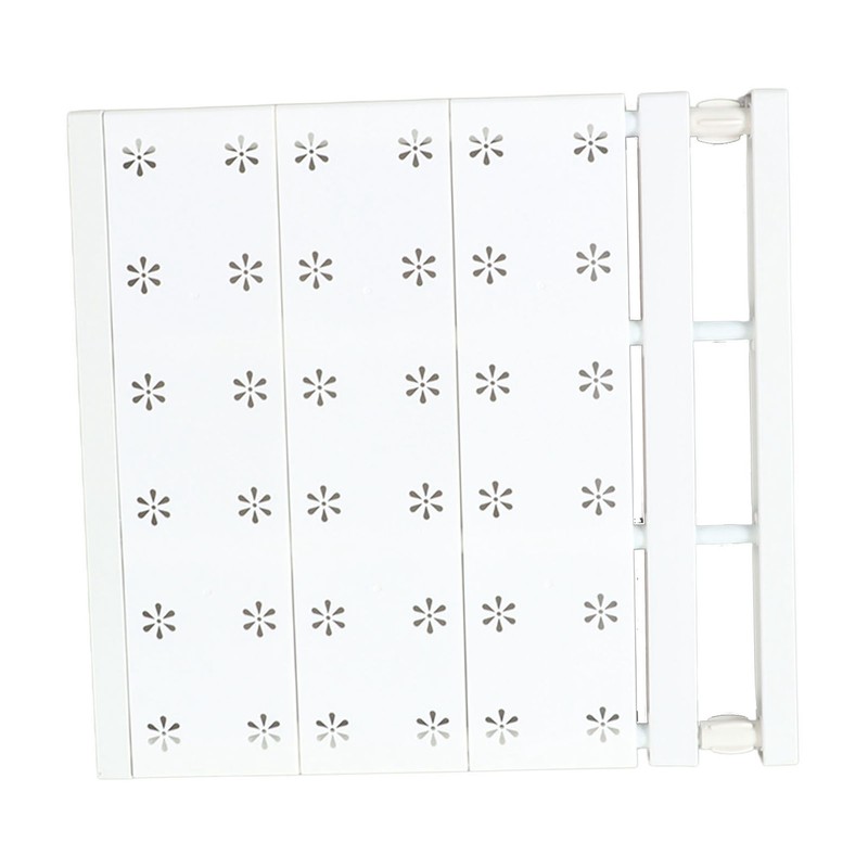 Tension Shelf Adjustable Space Saving Expandable Closet Organizer Dividers for