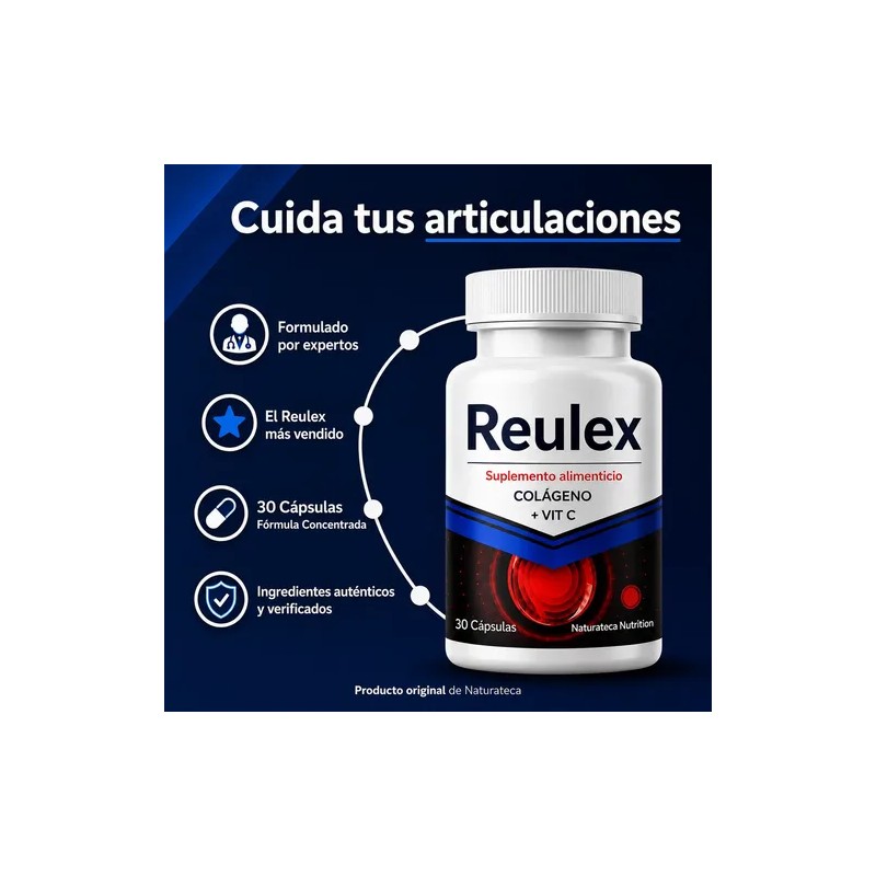 Reulex Frascos Colageno Msm Vitaminas Mas