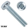 TERF® M6 X 50mm Pozi Pan Machine Screws M6 (6mm)
