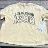 Lululemon Relaxed-Fit Cotton Jersey T-Shirt GraphicButter Cream size 4 nwt