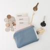 OSL-2901 Slip-on OSL-2901 Key Pouch, TP, Black, Genuine Leather, Card