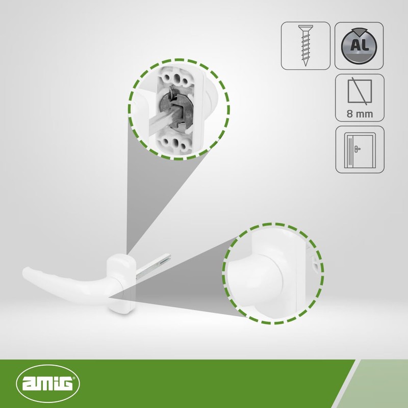 Amig - Reinforced rosette handles - Model Sendoa - Made