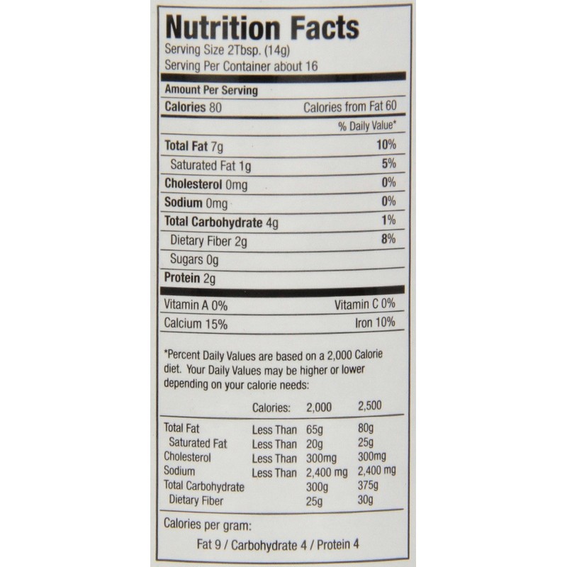 JFC Sesame Seeds, Black, 8-Ounce (Pack of 4)