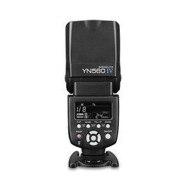 YONGNUO YN560 IV GN58 Wireless Manual Flash Speedlite with Built-in Trigger System for Standard Hot Shoe Cameras