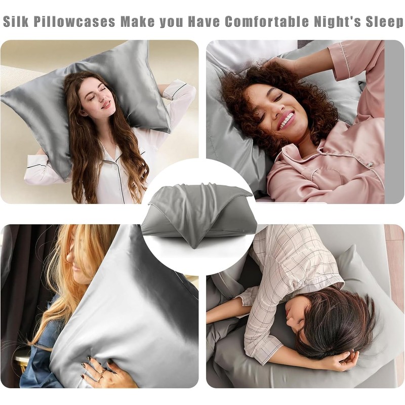 Lyocell Pillowcase for Women Men Pillow Covers for Hair and