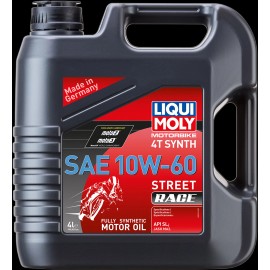 LIQUI MOLY Street Race Synthetic 4T Oil - 10W-60 - 4L 20072