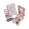 Flower Knows Bunny Garden 6-Color Makeup Palette,Lavender Purple Face Makeup