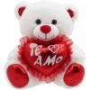 Linzy Toys, 41029R Valentine Te Amo Teddy Bears 10"