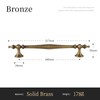 Antique Brass Cabinet Knobs and Drawer Pull Handles, Vintage Zinc