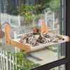 Cat Window Perch with Wooden Frame – Aloxina Foldable Cat