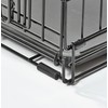 MidWest Homes for Pets Replacement Rubber Crate Feet, Large, Black,