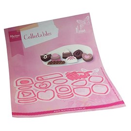 Marianne Design COL1528, Paper, Pink, One Size, 19 Pieces