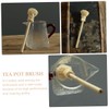 CHILDWEET Loofah Teapot Brush Durable Cup Cleaning Brush with Practical