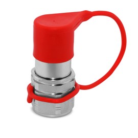 3/4" SAE -12 Skid Steer Bobcat Flat Face Hydraulic Quick Connect Male Coupler Plug