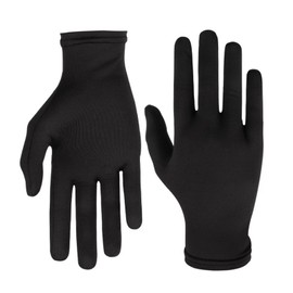 ZVCXOE, Inner Gloves, Motorcycle Gloves, UV Protection, Sweatproof, Cool, Touch Cool, Thin, Quick Drying, 1 Second, Stretchy, Ultra Lightweight, Skiing, Cycling, One Size Fits Most, Unisex, Braun