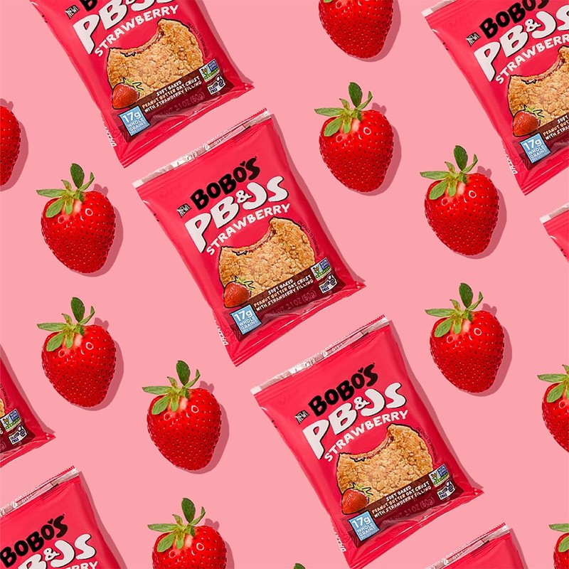 Bobo's Peanut Butter and Jelly Oat Snack Variety Pack, 10