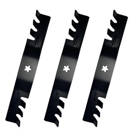 blce 173921 173920 Gator Mulching Blades Compatible with Hus qvarna 48" Cut Deck 2748GLS YTH2148 YTH2348 YTH2448 YTH2748 Pou LAN Pro PB20VA48, Replace 180054 532173921 532180055 917532173921,3 Pack