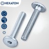 HEXATON M6 x 15mm Hex Socket Flat Head Screws -