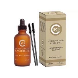 CSCS 100% Pure Organic Castor Oil for Eyelashes