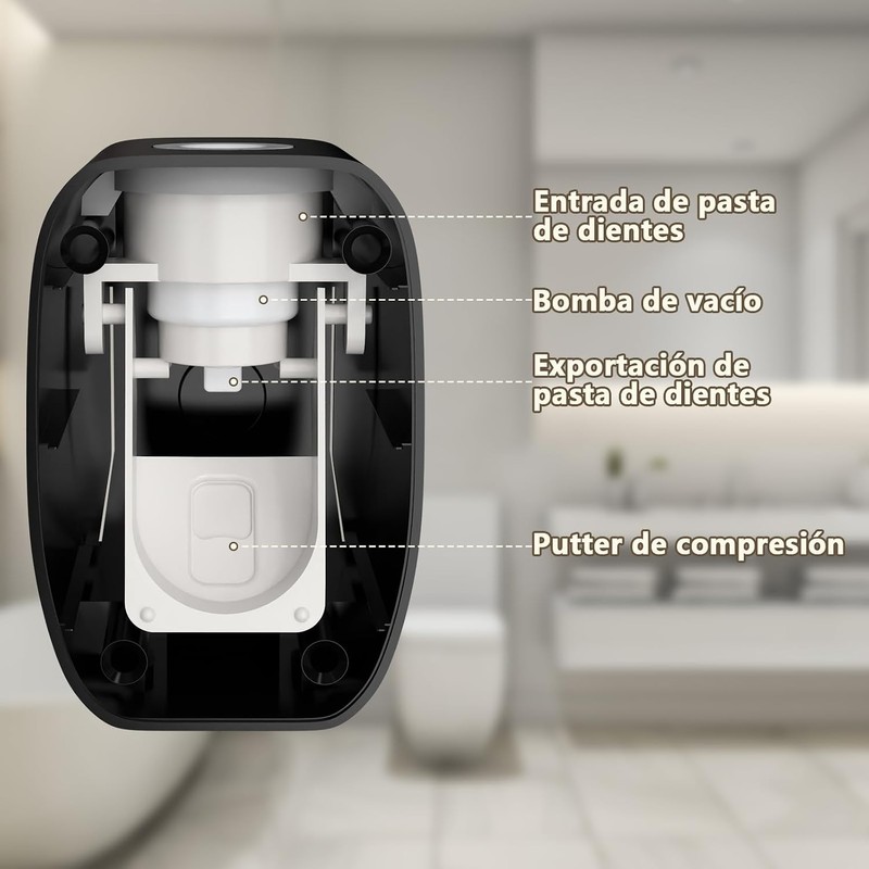 Portacepillos de Dientes de Baño, Soporte Para Cepillo de Dientes