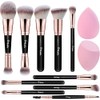 Start Makers Set de 12 Brochas de Maquillaje Profesionales, 10