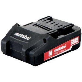 Metabo 625596000 Tool Battery Pack, 2.0 Ah/18V