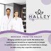HALLEY Luxury Bathrobe for Women & Men, Shawl Collar Spa