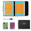 Ruiqas Volleyball Trainer Tactics Board with Full Half Space, Magnetic