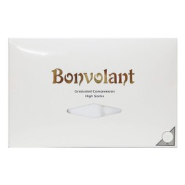 Bombolan Slim High Socks, Pack of 2, white