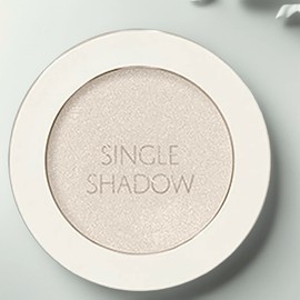 The Saem Saemmul Single Shadow Shimmer, WH01 Beware White, 1 pc / 더샘 샘물 싱글 섀도우 쉬머, WH01입덕주의화이트, 1개