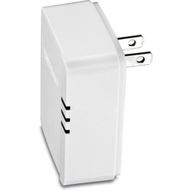 TRENDnet Powerline AV200 Mini Network Adapter Starter Kit, up to 200 Mbps over existing electrical lines, TPL-308E2K