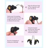 Softvox Earplugs Lanyard Connector Cord, Magnetic Tug-Resistant Safety Cord Keep