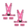 SAWNZC Reflective Vest Running Gear 2Pack, Adjustable Safety Vest Outdoor