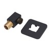 Shower Head Holder Concealed Installation Waterproof Adjustable Wall Mount Shower