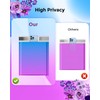 Metronic Bubble Mailers 6x10 Inch 100 Pack BluePurple Usable Size